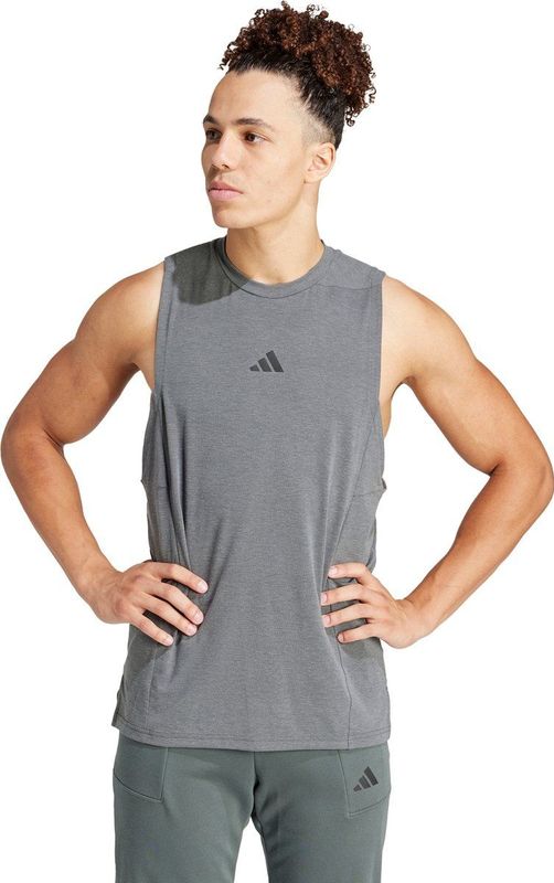 Adidas - Designed For Training - Tanktop - Heren - Gerecycled PET, Lyocell en Elastaan