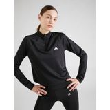 adidas Mujer Train Essentials Minimal Branding 1/4-Zip Cover Up, black, XS