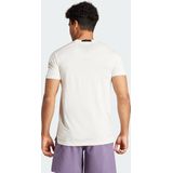 adidas - HEAT.RDY - T-shirt - Wit - Heren - Designed for Training