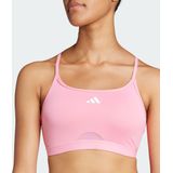 adidas - Aeroreact - Sport BH - Zwart - Materiaal: Polyester