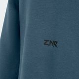 Adidas - Z.N.E - Sweatshirt - Geen Kleur - 56% Katoen, 40% Gerecycled Polyester, 4% Elastaan
