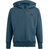 Adidas - Z.N.E - Sweatshirt - Geen Kleur - 56% Katoen, 40% Gerecycled Polyester, 4% Elastaan