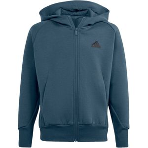 Adidas - Z.N.E - Sweatshirt - Geen Kleur - 56% Katoen, 40% Gerecycled Polyester, 4% Elastaan