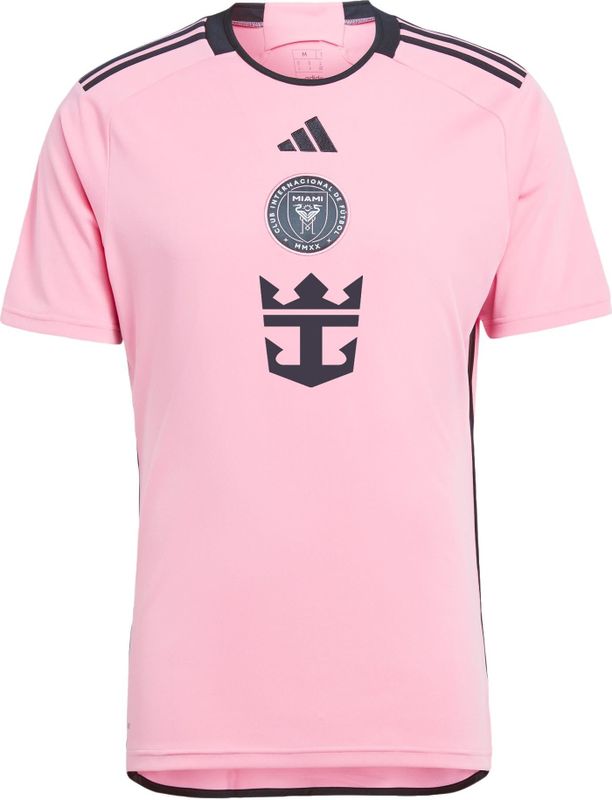 Adidas - Inter Miami Cf 24/25 Home - Heren Truien - Roze - Katoen Canvas