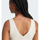 adidas Essentials Small Logo Tank-Top Damen in grau, Größe: M