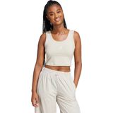 adidas Sportswear Essentials Small Logo Katoenen Lifestyle Tanktop - Dames - Grijs- XL