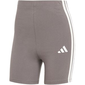 adidas - Essentials 3-Stripes - Biker Short - Grijs - High Waisted