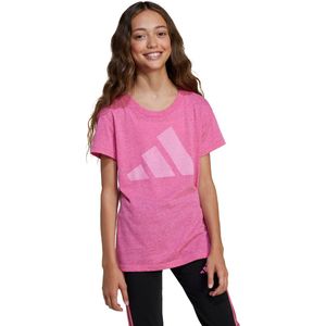 adidas Sportswear Essentials T-shirt Kids - Kinderen - Roze- 164
