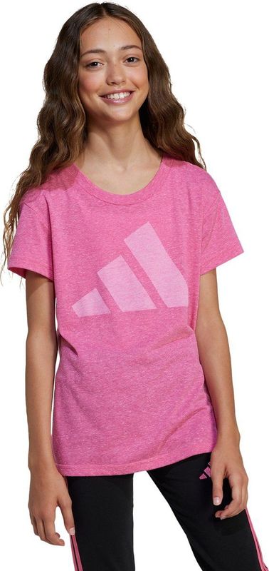 adidas Sportswear Essentials T-shirt Kids - Kinderen - Roze- 164