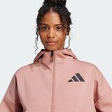 adidas Sportswear adidas Z.N.E. Ritshoodie - Dames - Roze