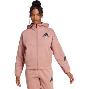 adidas Sportswear adidas Z.N.E. Ritshoodie - Dames - Roze