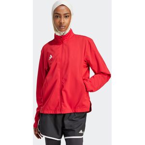 adidas - Hardloopjack - Zwart - 100% Polyester (Gerecycled)