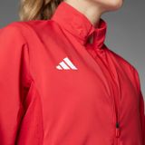 adidas - Hardloopjack - Zwart - 100% Polyester (Gerecycled)