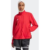 adidas - Hardloopjack - Zwart - 100% Polyester (Gerecycled)