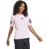 adidas - T-shirt - Zwart - Katoen - 3 Bar Logo