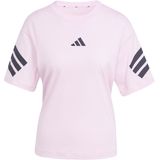 adidas - T-shirt - Zwart - Katoen - 3 Bar Logo