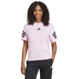 adidas - T-shirt - Zwart - Katoen - 3 Bar Logo