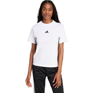 Adidas - Essentials 3-Stripes T-Shirt - Dames - Katoen - Zwart