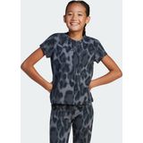adidas Sportswear Future Icons Allover Print T-shirt Kids - Kinderen - Grijs- 164