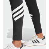 Adidas - Future Icons 3 Stripes - Leggings - Zwart - Katoen/Elastaan