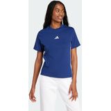 adidas - T-Shirt - Wit - Katoen - Normale Pasvorm