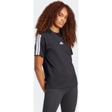 ADIDAS T-shirt - Zwart-Wit - Katoen - Korte Mouwen