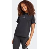 ADIDAS T-shirt - Zwart-Wit - Katoen - Korte Mouwen