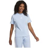 adidas - Essentials 3-Stripes - T-Shirt - Zwart - Katoen