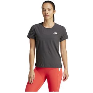 adidas Adizero Laufshirt Damen - Schwarz, Größe L