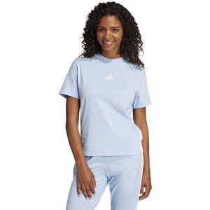 adidas - Essentials 3-Stripes T-Shirt - Wit - Katoen