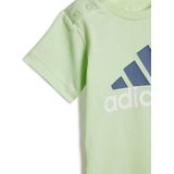 adidas - Essentials Organic Logo - T-shirt en Shortset