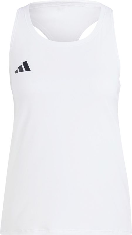 ADIDAS PERFORMANCE Sporttop 'Adizero Essentials'  zwart / wit