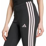 ADIDAS SPORTSWEAR - Legging Essentials 3-Stripes - Zwart/Roze - Katoen