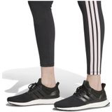 ADIDAS SPORTSWEAR - Legging Essentials 3-Stripes - Zwart/Roze - Katoen