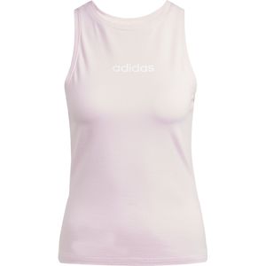 adidas - Tanktop - CLPink/Wit - 93% Katoen, 7% Elastaan