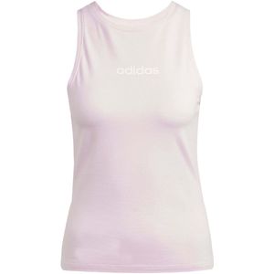 adidas - Tanktop - Zwart - Katoen - Slanke Pasvorm