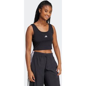 adidas - Tanktop - Wit - Katoen / Elastaan