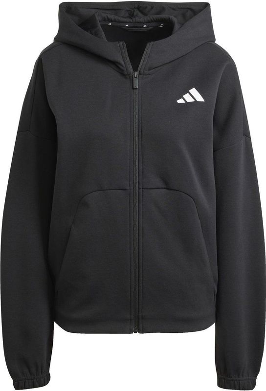 adidas - w fi sl fz hd - Hoodie - Zwart