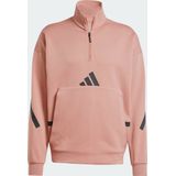 adidas - Z.n.e. Sweatshirt - Bruin - Drielaags PRIMEKNIT - Heren