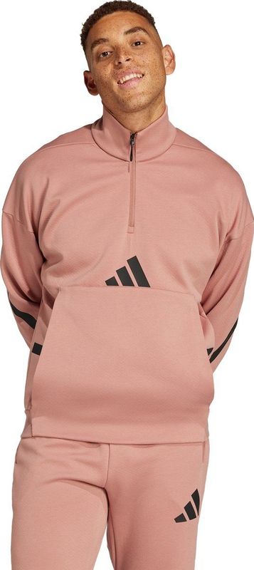 adidas - Z.n.e. Sweatshirt - Bruin - Drielaags PRIMEKNIT - Heren