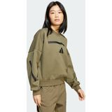 adidas Sportswear adidas Z.N.E. Sweatshirt - Dames - Groen