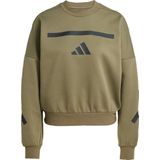 adidas - Drielaagse Sweater - Zwart - Polyester/Gerecycled Katoen