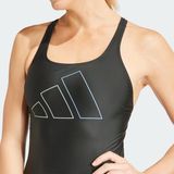adidas - Big Bars - Badpak - Zwart - Chloorbestendig - Vrouw
