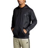 ADIDAS - tr ess sea fz h - Hooded training heren - Zwart