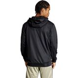 ADIDAS - tr ess sea fz h - Hooded training heren - Zwart