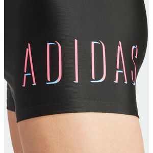 Adidas - Lineage - Zwemboxer - Zwart - Chloorbestendig, 78% Gerecycled Nylon