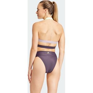 Halterbikini - Colorblocked - Tricot - Lichtgewicht - Chloorbestendig