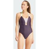 adidas Sportswear Sportswear Colorblock Badpak - Dames - Paars- 38