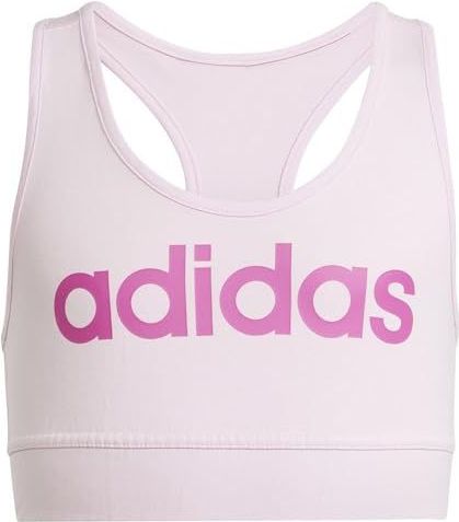 adidas - Essentials Linear Logo - Sport BH - Zwart - Katoen