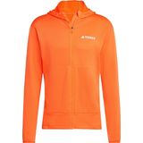 Adidas Terrex Terrex Xperior Light Fleece Capuchonjack - Heren - Oranje